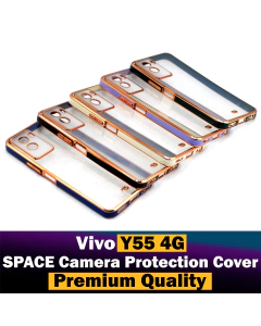 Vivo Y55 4G Golden Cover Chrome Side Golden Back Cover For Vivo Y55
