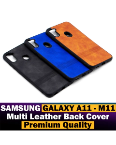 Samsung Galaxy M11 Back Cover Soft Leather Case For Samsung Galaxy M11