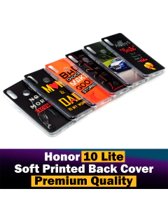 Honor 10 Lite Back Cover Multicolour Soft Silicon Printed Case For Honor 10 Lite