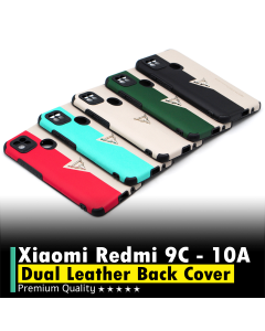 Xiaomi Redmi 9c Back Cover Soft Dual Leather Case For Xiaomi Redmi 9c