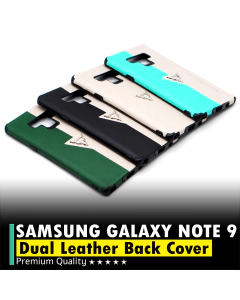 Samsung Galaxy Note 9 Back Cover Soft Dual Leather Case For Samsung Galaxy Note 9