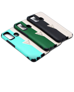 Tecno Spark 5 Back Cover Soft Dual Leather Case For Spark 5