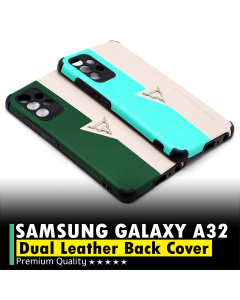 Samsung Galaxy A32 Back Cover Soft Dual Leather Case For Samsung Galaxy A32