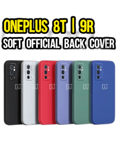 OnePlus 8T Official Logo Silicon Case - Official Case {Multi Colors} For OnePlus 8T