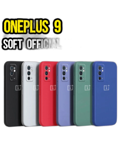 OnePlus 9 Official Logo Silicon Case - Official Case {Multi Colors} For OnePlus 9