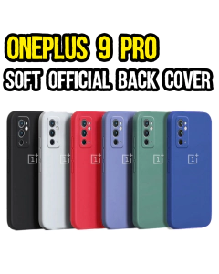OnePlus 9 Pro Official Logo Silicon Case - Official Case {Multi Colors} For OnePlus 9
