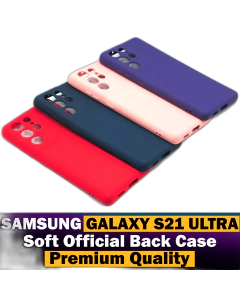 Samsung Galaxy S21 Ultra Back Cover Multicolour Soft Official Case For Samsung Galaxy S21 Ultra