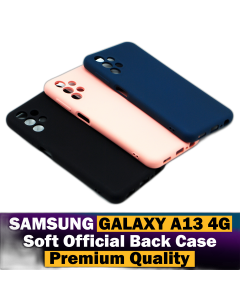 Samsung Galaxy A13 4G Back Cover Multicolour Soft Official Case For Samsung Galaxy A13 4G