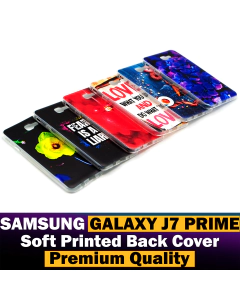 Samsung Galaxy J7 Prime Back Cover Multicolour Soft Silicon Printed Case For Samsung Galaxy J7 Prime