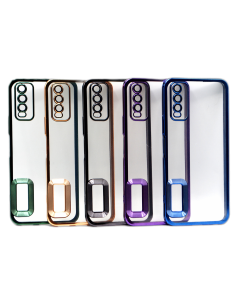 Vivo Y20 Back Cover Soft Multi Chrome Border Camera Protection Cover For Vivo Y20