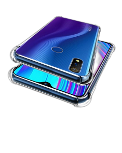 Realme 3 Back Cover Transparent Extra Bumper Anti Shock Soft Crystal Clear Case For Realme 3