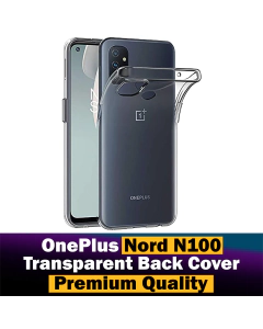 OnePlus Nord N100 Back Cover Transparent Soft Crystal Clear Case For OnePlus Nord N100