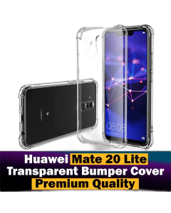 Huawei Mate 20 Lite Back Cover Transparent Extra Bumper Anti Shock Soft Crystal Clear Case For Huawei Mate 20 Lite