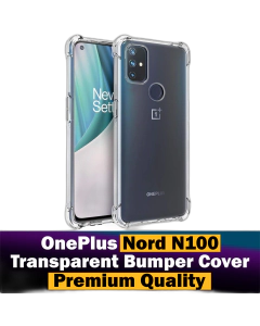 OnePlus Nord N100 Back Cover Transparent Extra Bumper Anti Shock Soft Crystal Clear Case For OnePlus Nord N100