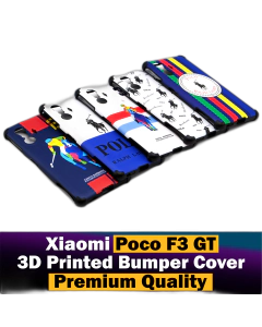 Xiaomi Poco F3 GT Back Cover Multicolour 3D Printed Design Case For Xiaomi Poco F3 GT