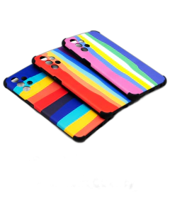 Samsung Galaxy A23 4G Back Cover Rainbow Printed Bumper Camera Protection Cover For Samsung Galaxy A23 4G