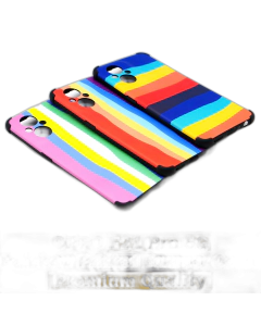 Oppo F21 Pro 5G Back Cover Rainbow Printed Bumper Camera Protection Cover For Oppo F21 Pro 5G