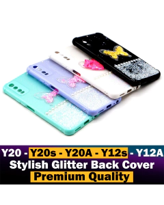 Vivo Y20A Back Cover Stylish Glitter Beauty Vivo Y20A Case For Girls