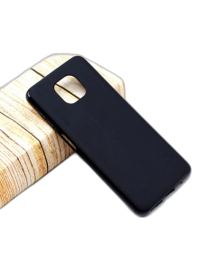 Motorola Moto G Power 2021 Back Cover Soft Plain Black Case For Motorola Moto G Power 2021