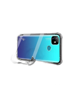 iTel Vision 1 Plus Back Cover Transparent Extra Bumper Anti Shock Soft Crystal Clear Case For iTel Vision 1 Plus