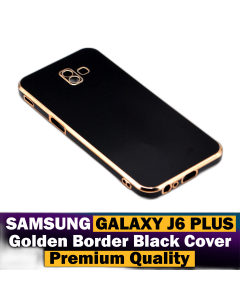 Samsung Galaxy J6 Plus Back Cover Soft Multi Golden Border Camera Protection Cover For Samsung Galaxy J6 Plus
