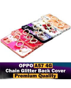 Oppo A57 4G Back Cover Chain Glitter Beauty Oppo A57 4G Case For Girls