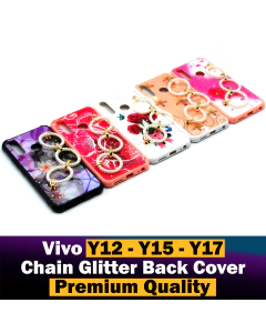 Vivo Y17 Back Cover Chain Glitter Beauty Vivo Y17 Case For Girls