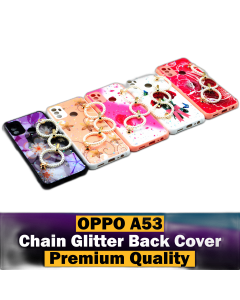 Oppo A53 Back Cover Chain Glitter Beauty Oppo A53 Case For Girls
