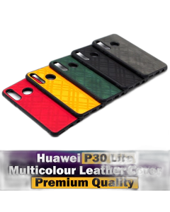 Huawei P30 Lite Back Cover Multicolour Leather Case For Huawei P30 Lite