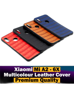 Xiaomi Mi 6X Back Cover Multicolour Leather Case For Xiaomi Mi 6X