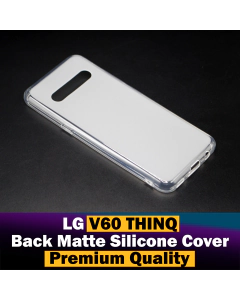 LG V60 ThinQ Back Matte Transparent Crystal Clear Case For LG V60 ThinQ