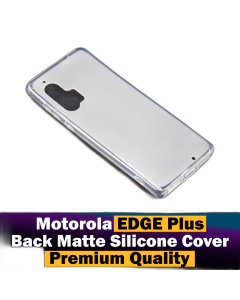 Motorola Edge Plus Back Matte Transparent Crystal Clear Case For Motorola Edge Plus