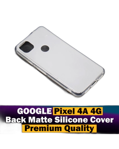Google Pixel 4A 4G Back Matte Transparent Crystal Clear Case For Google Pixel 4A 4G