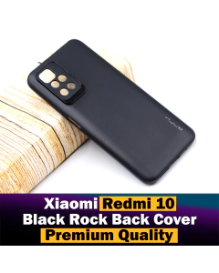 Xiaomi Redmi 10 Back Cover Black Soft Rock Style Case For Xiaomi Redmi 10