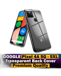 Google Pixel 5XL Back Cover Transparent Soft Crystal Clear Case For Google Pixel 5XL