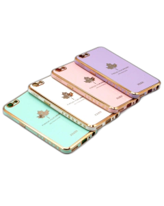 Oppo A57 Back Cover Soft Multi Camera Protection Case For Oppo A57 - Golden Border