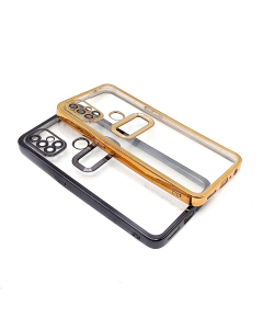 OnePlus Nord N10 Back Cover Soft Multi Chrome Border Camera Protection Cover For OnePlus Nord N10