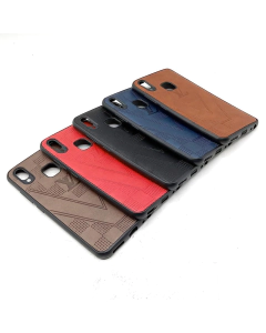 Vivo Y91 Back Cover Multicolour Soft Case For Vivo Y91 - Leather