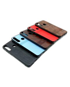 Huawei Y6p Back Cover Multicolour Soft Leather Case For Huawei Y6p