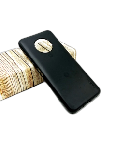 infinix Note 7 Back Cover Black Soft Rock Style Case For infinix Note 7