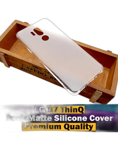 LG G7 ThinQ Back Cover Matte Style Sides Transparent Silicone Case For LG G7 ThinQ