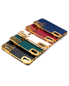 Xiaomi Redmi Note 8 Back Cover Soft Multi Golden Border Camera Protection Cover For Xiaomi Redmi Note 8