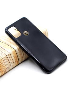 Motorola Moto G10 Back Cover Soft Plain Black Case For Motorola Moto G10