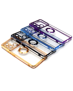 Xiaomi Poco C55 Back Cover Soft Multi Chrome Border Camera Protection Cover For Xiaomi Poco C55
