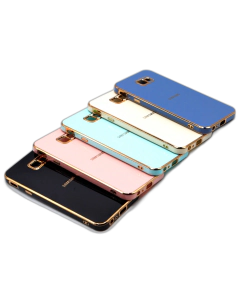 Samsung Galaxy J4 Plus Back Cover Soft Multi Golden Border Camera Protection Cover For Samsung J4 Plus