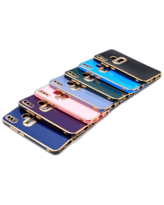 Vivo Y95 Back Cover Soft Multi Golden Border Camera Protection Cover For Vivo Y95