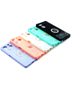 Tecno Spark 10 Pro Back Cover Mulitcolour Ladies Glitter Cover For Tecno Spark 10 Pro