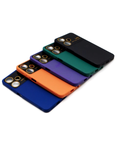 Infinix Hot 30i Back Cover Multicolour Soft Lens Protection Case For Hot 30i
