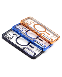 iTel A48 Back Cover Soft Multi Camera Protection Cover For iTel A48 - Chrome Border