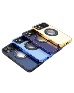 Apple iPhone 12 Pro Back Cover Magnetic Lens Protection Case For iPhone 12 Pro - MagSafe